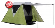 OZtrail Peak 4 Person Man Dome Tent - Front View