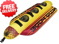 Body Glove Aqua Dog Surf Ski Tube Inflatable Biscuit - (Angle View)