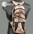 OZtrail 2 Litre Blue Tongue Camo Hydration Pack - Front View
