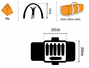 OZtrail Tasman 6V Dome Family 6 Person Man Tent - Specification