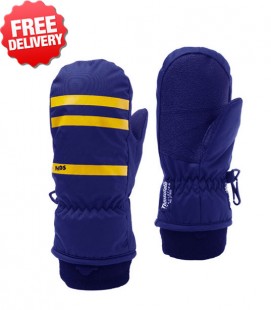 Kaos Kids Boys Snow Mittens Mitts Gloves - with Free Shipping