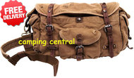 Kakadu Traders Canvas Shoulder Carry Bag Backpack - With Free Shipping