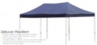 OZtrail Deluxe Pavilion 6m x 3m Gazebo Marquee Stand - (Angle View)