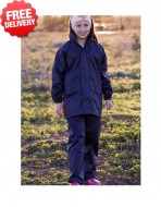 Rainbird Kids Childrens Rain Coat Top Jacket Pants Set - with Free Delivery