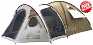 Caribee Maasai Family Dome Tent - Sleeps 10 - Front View