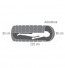 Caribee Tundra Adventurer -5 Celcius Jumbo Sleeping Bag - (Measurement)