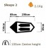 OZtrail Eclipse Light Weight Hiking Compact Tent - Dimension