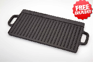 OZtrail 2 Burner Cast Iron - Free Shipping