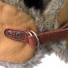 Kakadu Huskie Canvas Hat Leather Trim - (Leather Strap)