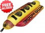 Body Glove Aqua Dog Surf Ski Tube Inflatable Biscuit - (Angle View)