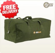 OZtrail Canvas Duffle Luggage Bag X-Large Overnight - With Free Shipping