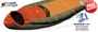 OZtrail Microsmart Jumbo -5 Celcius Compact Sleeping Bag - 2kg (Angle View)