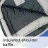 Vango Viper 500 Compact Down Sleeping Bag -18 Celcius - (Insulated shoulder baffle)