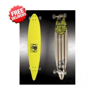 Body Glove Longboard Skateboard / 9-Ply Canadian Maple