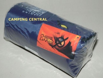 Outer Limits Self Inflating Air Bed 3/4 Hiking Mat - (Blue)