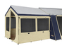 OZtrail 12 x 15 Canvas Cabin Family Tent - Optional Sunroom Tent