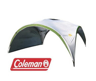 Coleman Event 14 (Deluxe) Shade 4x4M Shelter + Sunwall - Angle View