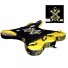 Fuel Bone 2 Surf Ski Tube Biscuit Inflatable - Angle View