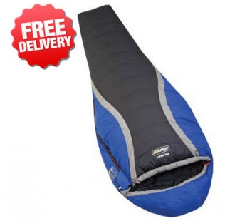 Vango Viper 500 Compact Down Sleeping Bag -18 Celcius - (Color Blue & Black)