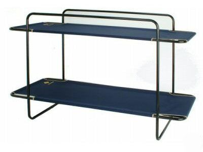 OZtrail Double Bunk Portable Stretcher Camping -  Two Stacked View
