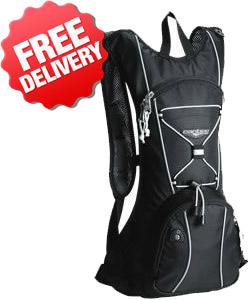 Caribee Quencher 2 Ltr Hydration Back Pack - Black Colour