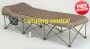 OZtrail Instant Camping Camp Portable Folding Air Bed - (Angle View)