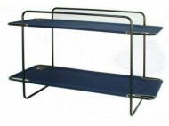 OZtrail Double Bunk Portable Stretcher Camping -  Two Stacked View