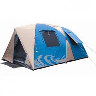 Caribee Mercury 10 Man Person 2-Room Dome Tent - Angle View