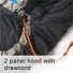 Vango -10 Celcius Venom 225  Compact Down Sleeping Bag - (2 panel hood with drawcord)
