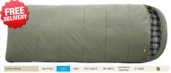 OZtrail Cotton Canvas Swag -12 C. Jumbo Sleeping Bag - with Free Shipping