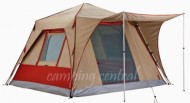OZtrail Blitz 240 Quick Pitch Canvas Cabin Tent Pop Up - Front View