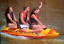 Body Glove Aqua Dog Surf Ski Tube Inflatable Biscuit - (Accommodate 3 Person)
