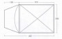 Caribee Kestrel 5 Man Family Tent - Floor Plan