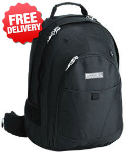 Caribee College 40 School Backpack 17 Inch Laptop Bag - Front View