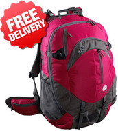 Caribee Short Hop 55 Ltr Backpack Travel Pack Bag - Front View