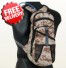 OZtrail 2 Litre Blue Tongue Camo Hydration Pack - Angle View