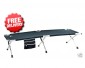 OZtrail Large Aluminium Stretcher Bed - 190x66cm (Front View)
