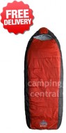 Caribee Tundra Adventurer -5 Celcius Jumbo Sleeping Bag - (Red)