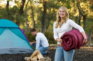 Camping Couple