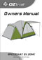 OZtrail Breezeway 6V Tent user manual cover
