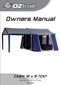 OZtrail Cabin 12x9 Tent user manual cover