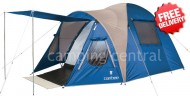 Caribee Kestrel 4 Man Person Dome Tent - (Blue)