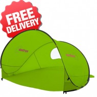 Caribee Pop Up Beach Tent Sun Shade UV Shelter - (Green)