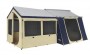 OZtrail Chateau 10 Canvas Cabin Family Tent - (Optional Sunroom)