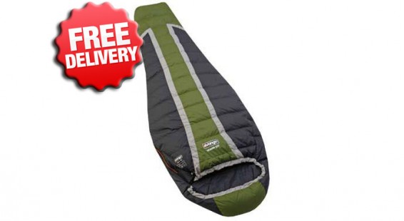 Vango -10 Celcius Venom 225  Compact Down Sleeping Bag - (Top View)