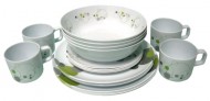 OZtrail Melamine Ware Dinner Camping Plate Bowl Set