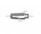 Caribee Cloud +5 Cel. Sleeping Bag + Pillow - Dimension