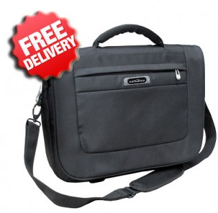 Caribee Mombasa 17" Laptop Shoulder Bag for Business - Front View