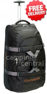 Caribee Cayman 75 Litre Overnight Wheeled Trolley Bag Luggage - With Free Shipping