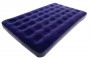 OZtrail Double Inflatable Velour Air Bed Mat Mattress - Colour Blue